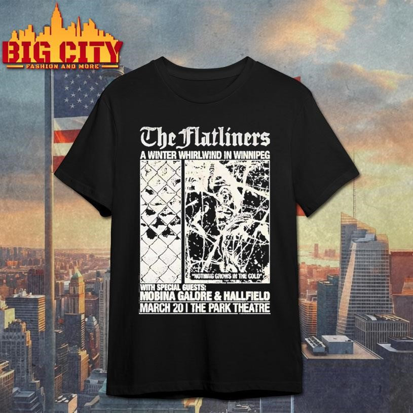 The Flatliners 3 20 2026 Winnipeg Canada - Adult & Kids T-Shirts, Sweatshirts & Hoodies apparel design preview 1