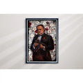 Godfather Vito Corleone Poster Canvas Framed Art - Adult & Kids T-Shirts, Sweatshirts & Hoodies apparel design preview 1