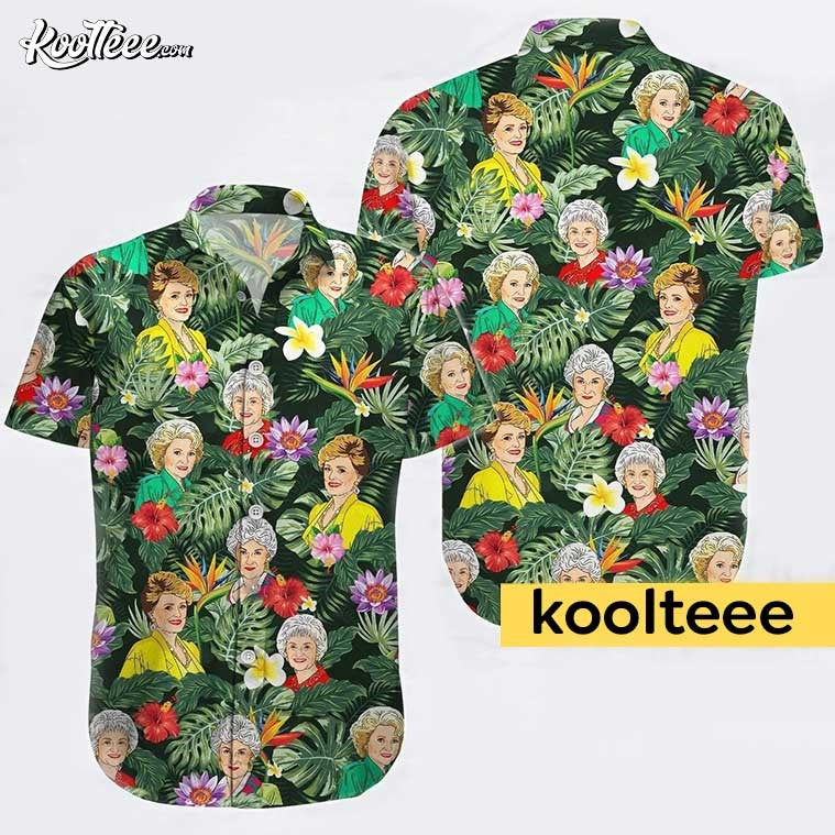 The Golden Girls Stay Summer Hawaiian - Adult & Kids T-Shirts, Sweatshirts & Hoodies apparel design preview 1