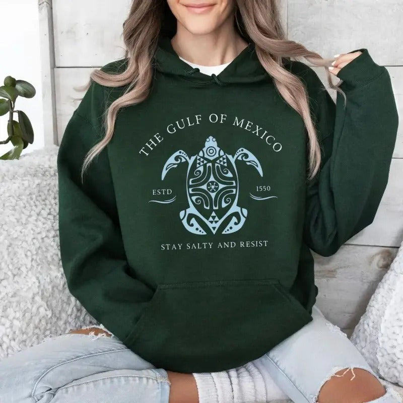Gulf Mexico Hoodi Coast Beach Democrat - Adult & Kids T-Shirts, Sweatshirts & Hoodies apparel design preview 1