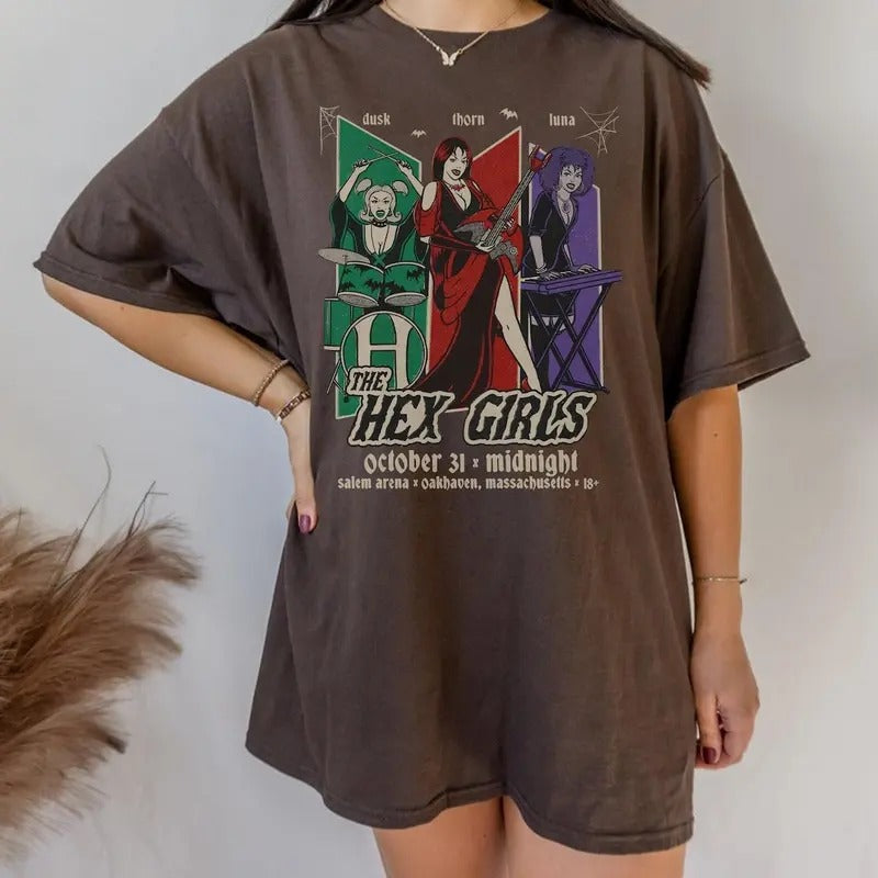 Hex Inspired Rock Band Music 2023 Tour - Adult & Kids T-Shirts, Sweatshirts & Hoodies apparel design preview 1