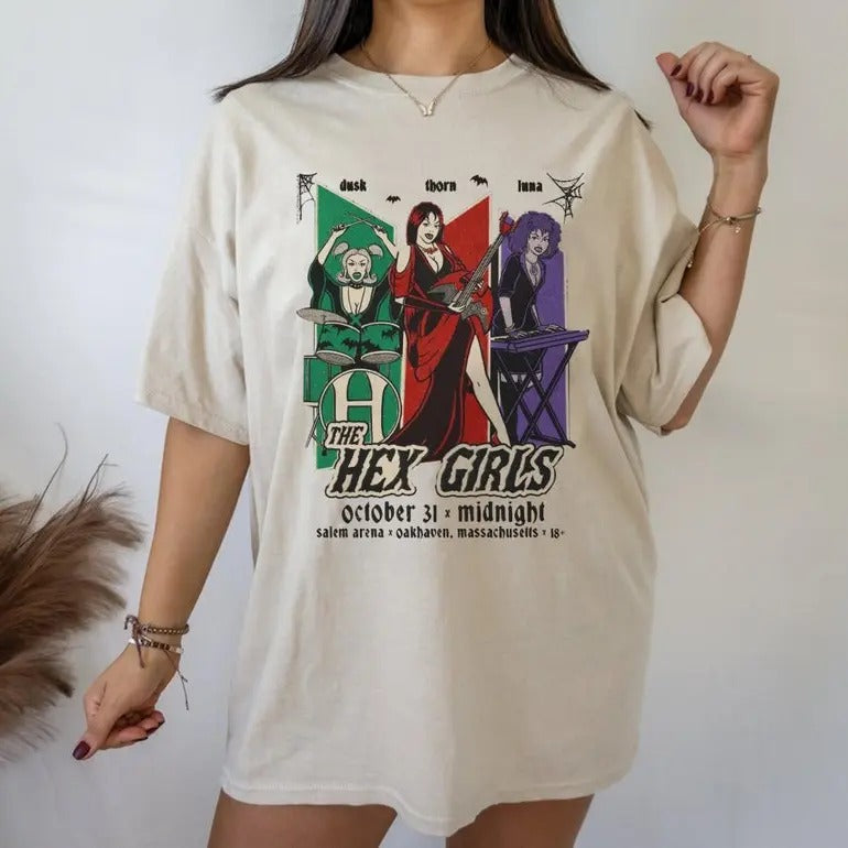Hex Inspired Rock Band Music Trend 2024 Summer See - Adult & Kids T-Shirts, Sweatshirts & Hoodies apparel design preview 1