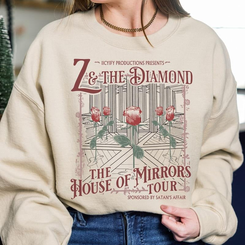 House Mirrors Tour Zade Meadows Haunting Adeline - Adult & Kids T-Shirts, Sweatshirts & Hoodies apparel design preview 1