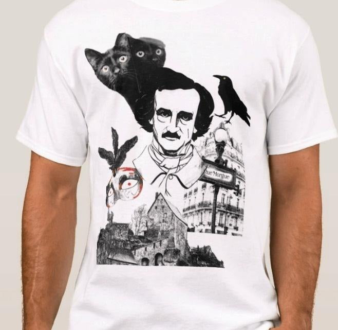Imagination Edgar Allan Poe - Adult & Kids T-Shirts, Sweatshirts & Hoodies apparel design preview 1