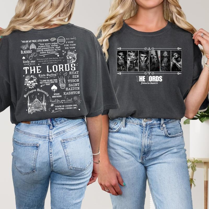 LORDS Book Barrington University Shantel Tessier Dark - Adult & Kids T-Shirts, Sweatshirts & Hoodies apparel design preview 1