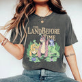 Land Before Time Pastel Dinosaur Friends Party - Adult & Kids T-Shirts, Sweatshirts & Hoodies apparel design preview 1