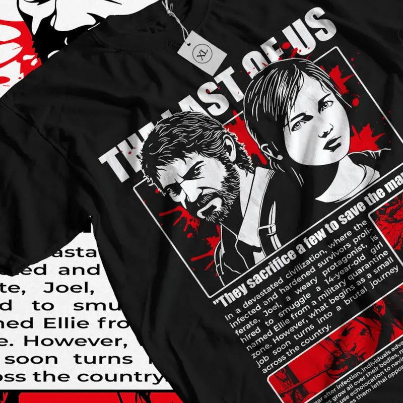 Last Us Part II Sizes Cotton - Adult & Kids T-Shirts, Sweatshirts & Hoodies apparel design preview 1