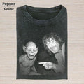 Lord Rings Vintage Aragorn Gollum Movies Meme Cringe - Adult & Kids T-Shirts, Sweatshirts & Hoodies apparel design preview 1