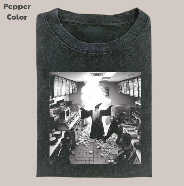 Lord Rings Vintage Galdalf Explosion Meme Cringe - Adult & Kids T-Shirts, Sweatshirts & Hoodies apparel design preview 1