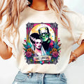 Lovers Tarot Horror Neon Bleached Frankenstein Bride - Adult & Kids T-Shirts, Sweatshirts & Hoodies apparel design preview 1