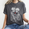 Lovers Tarot Skeletons Mystical Magic Comfort Colors - Adult & Kids T-Shirts, Sweatshirts & Hoodies apparel design preview 1