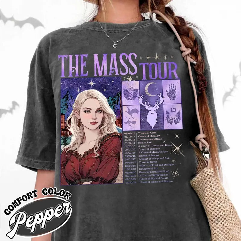 Maas Tour TOG ACOTAR Crescent City Sjm Comfort Cotton - Adult & Kids T-Shirts, Sweatshirts & Hoodies apparel design preview 1