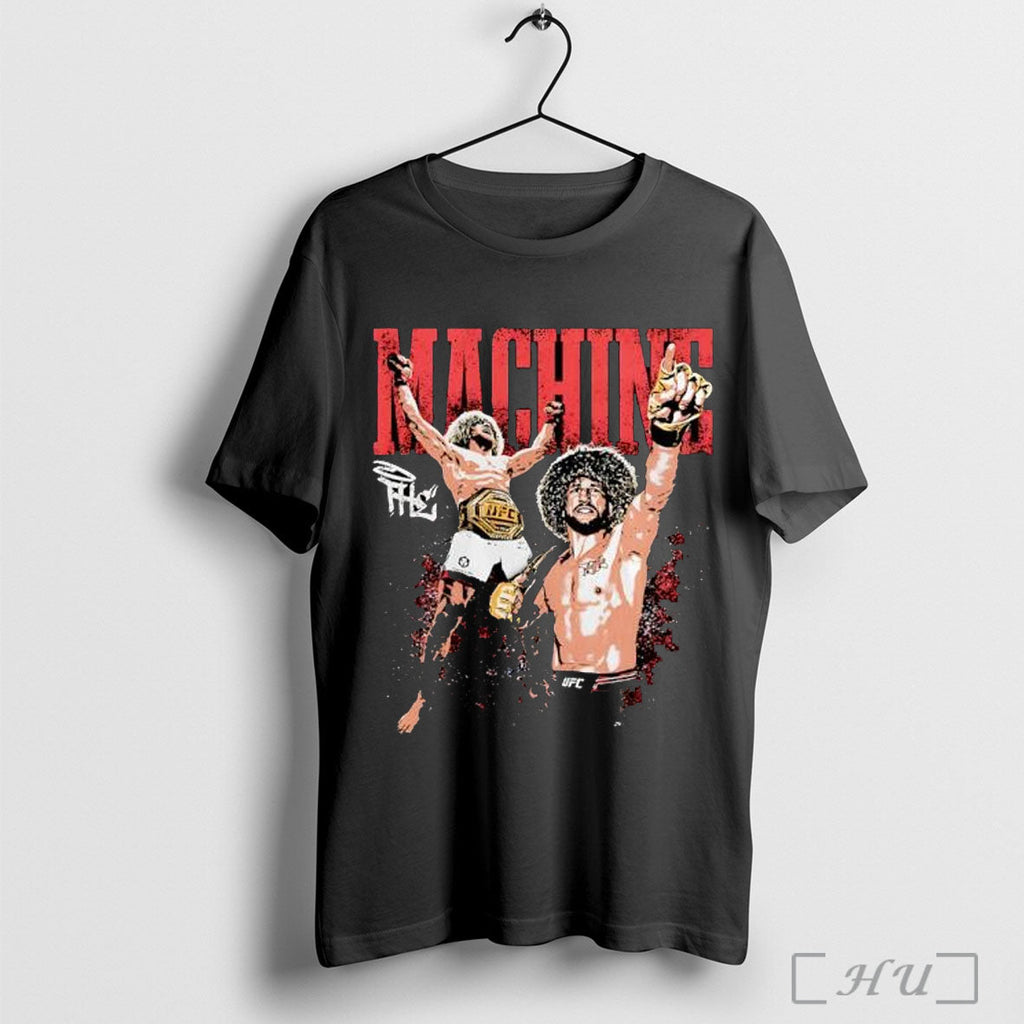 The Machine Ufc Fight Night Graphic Design Retro - Adult & Kids T-Shirts, Sweatshirts & Hoodies apparel design preview 1