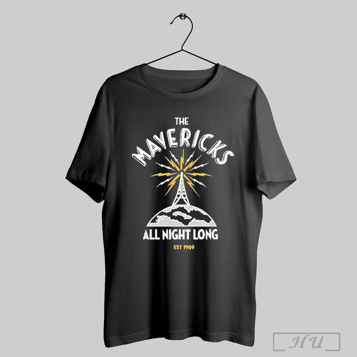 The Mavericks Radio Tower All Night Long 2025 - Adult & Kids T-Shirts, Sweatshirts & Hoodies apparel design preview 1
