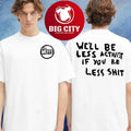 The Meffs Be Less Shit Tour Merch Two Sided - Adult & Kids T-Shirts, Sweatshirts & Hoodies apparel design preview 1