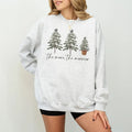More Merrier Pregnancy Announcement Pregnant Xmas - Adult & Kids T-Shirts, Sweatshirts & Hoodies apparel design preview 1
