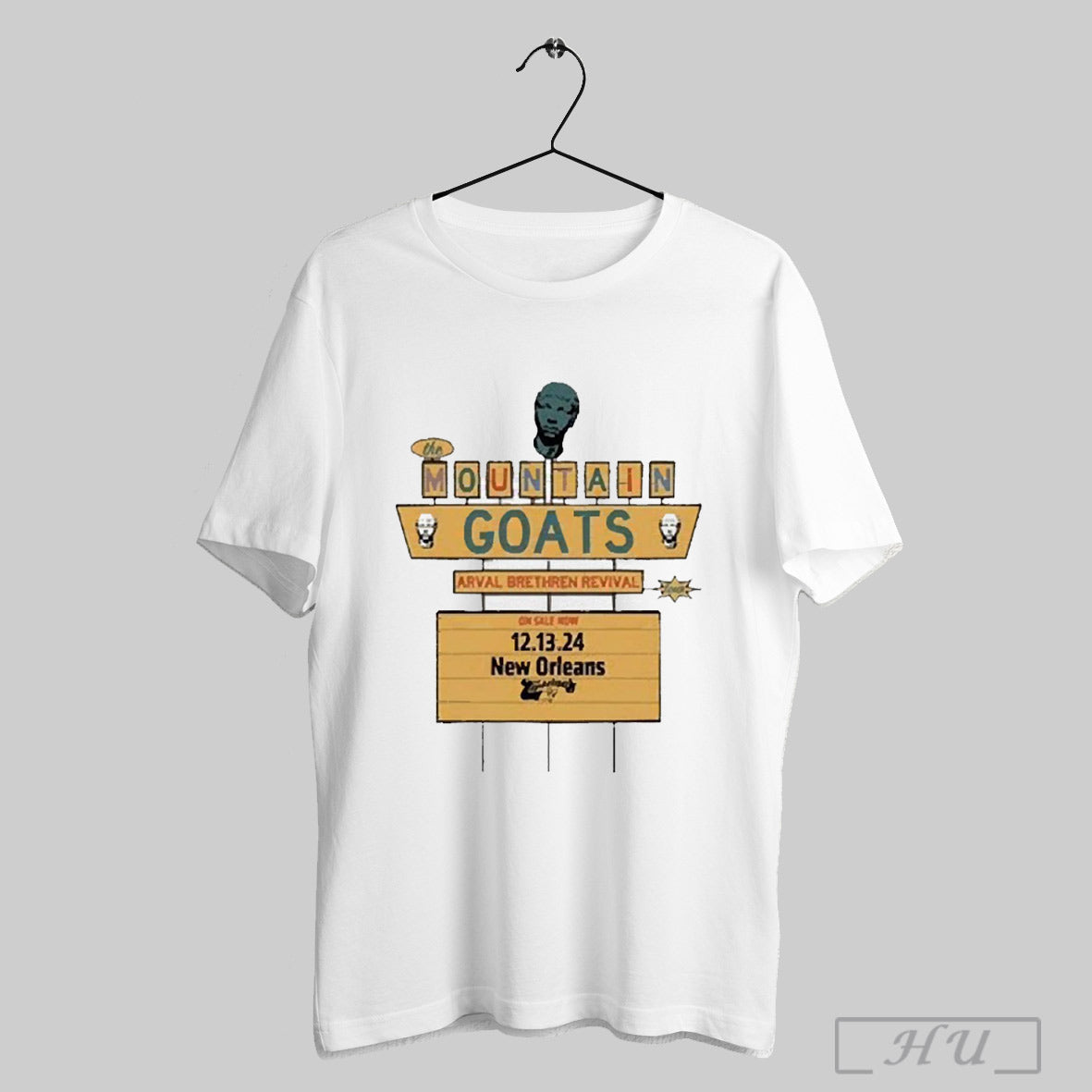 The Mountain Goats Dec 13 2024 Tipitinas In New - Adult & Kids T-Shirts, Sweatshirts & Hoodies apparel design preview 1