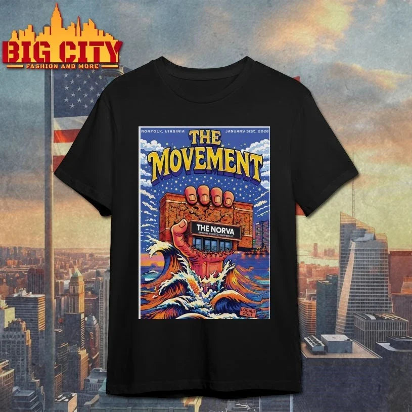 The Movement NorVa In Norfolk VA Jan 31 2026 Poster - Adult & Kids T-Shirts, Sweatshirts & Hoodies apparel design preview 1