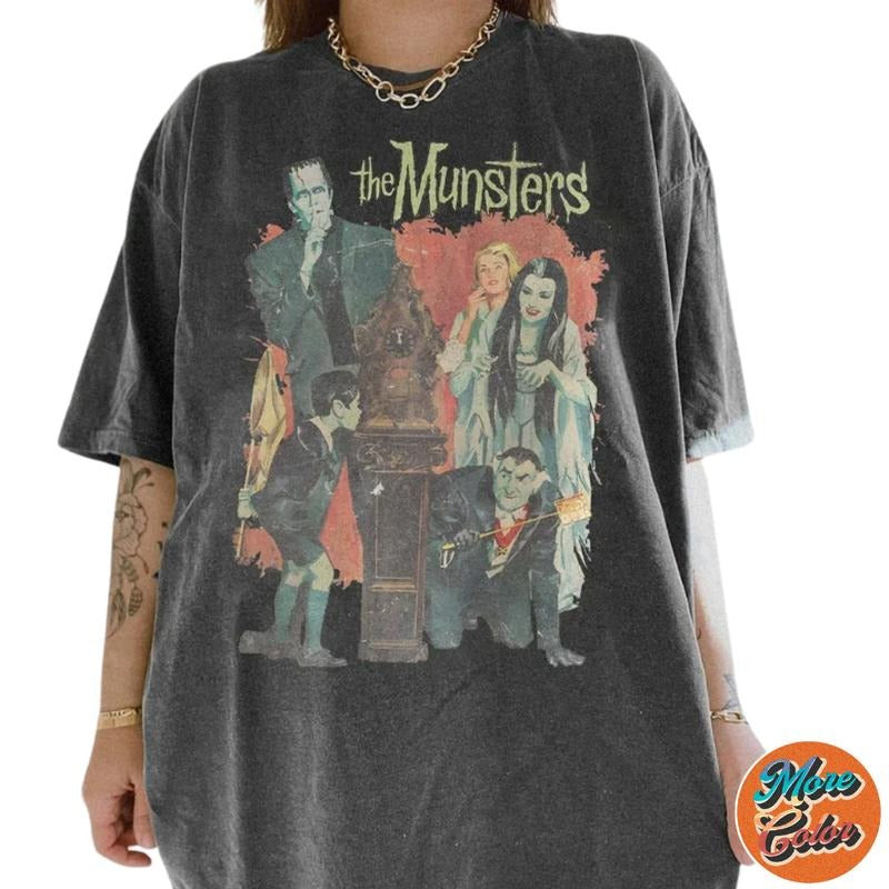 Munster Tv Movie Cotton Crew Neck Size S 3XL Menswear - Adult & Kids T-Shirts, Sweatshirts & Hoodies apparel design preview 1