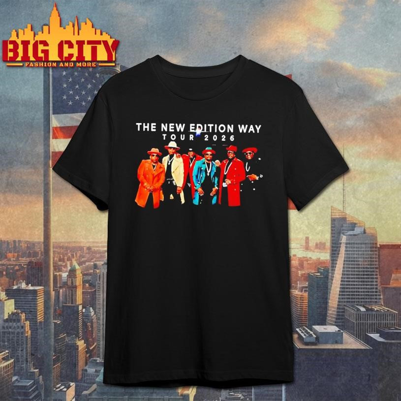 The New Edition Way Tour 2026 - Adult & Kids T-Shirts, Sweatshirts & Hoodies apparel design preview 1