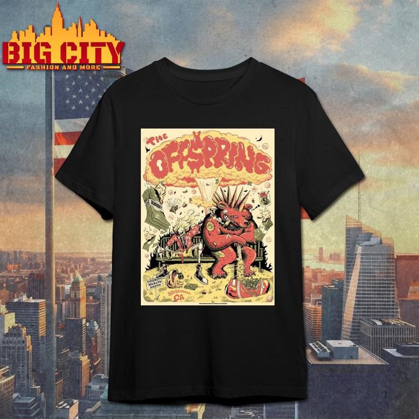 The Offspring Bakersfield California 2026 - Adult & Kids T-Shirts, Sweatshirts & Hoodies apparel design preview 1