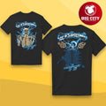 The Offspring Spark Plug Skeleton 2026 Tour Two Sided - Adult & Kids T-Shirts, Sweatshirts & Hoodies apparel design preview 1