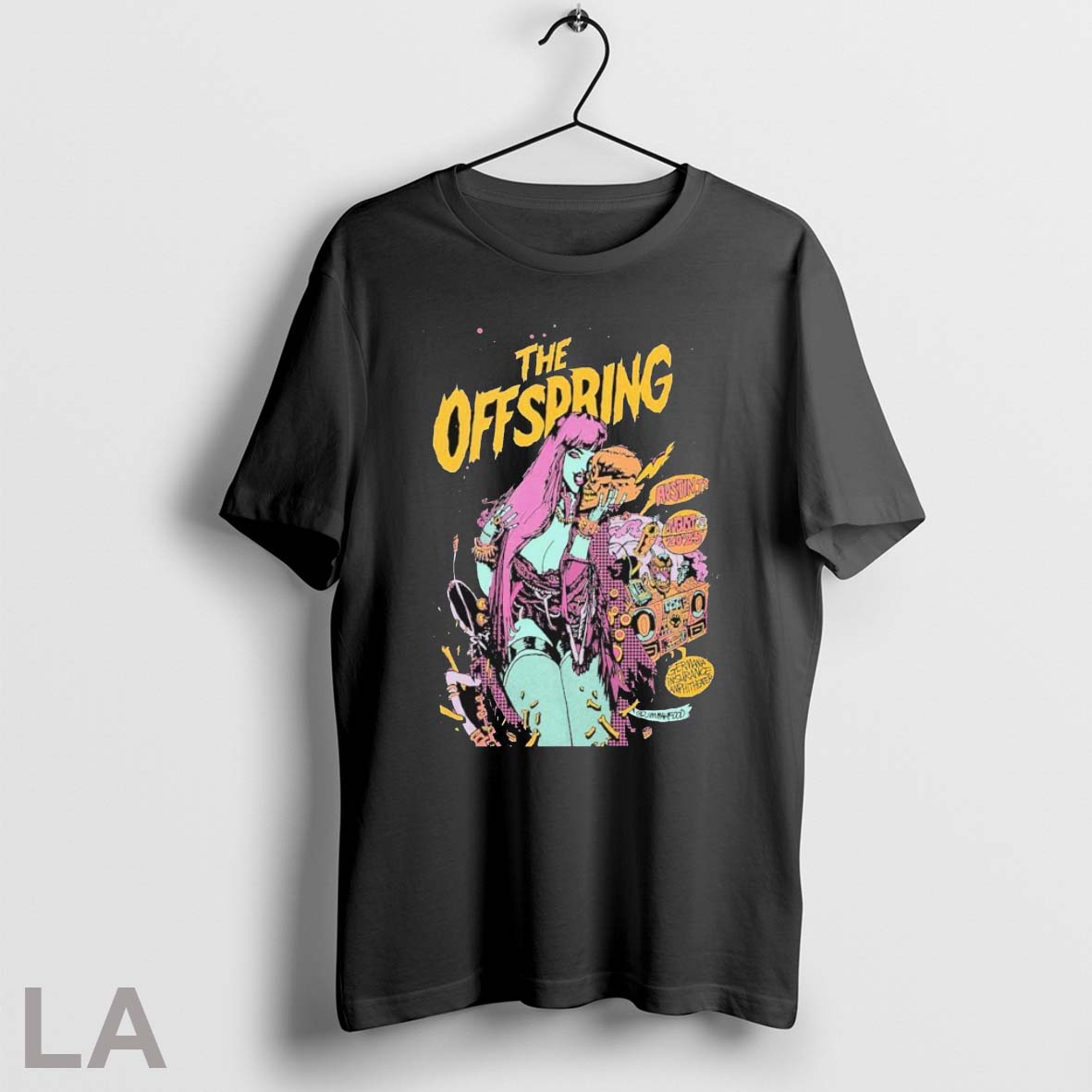 The Offspring Supercharged World Tour On August 24 - Adult & Kids T-Shirts, Sweatshirts & Hoodies apparel design preview 1