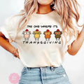 One Where Thanksgiving Turkey Vintage Funny - Adult & Kids T-Shirts, Sweatshirts & Hoodies apparel design preview 1