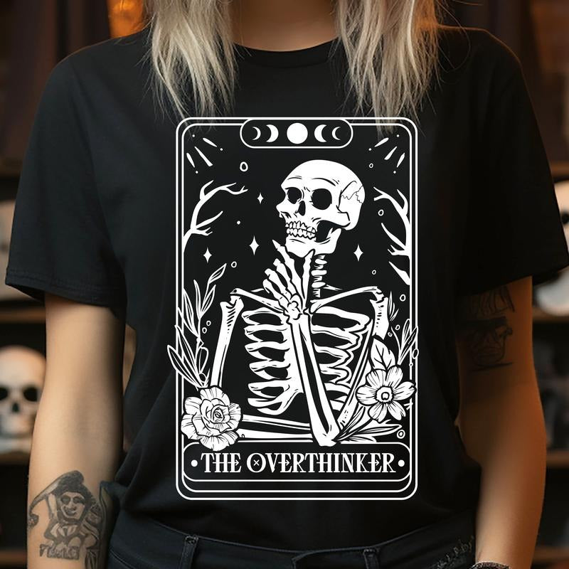 Overthinker - Adult & Kids T-Shirts, Sweatshirts & Hoodies apparel design preview 1