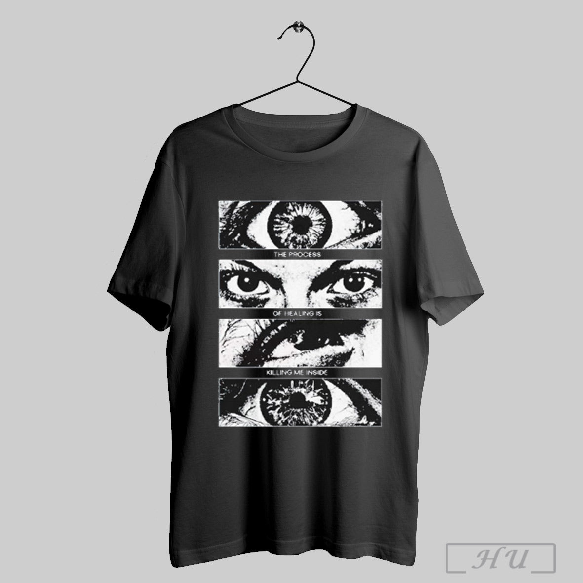 The Process Of Healing Is Killing Me Inside - Adult & Kids T-Shirts, Sweatshirts & Hoodies apparel design preview 1