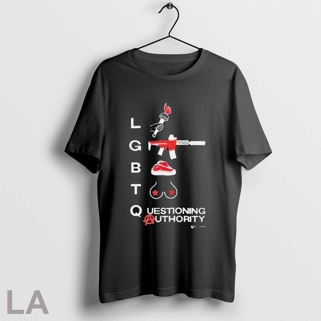 The Real Lgbtq Questioning Authority - Adult & Kids T-Shirts, Sweatshirts & Hoodies apparel design preview 1