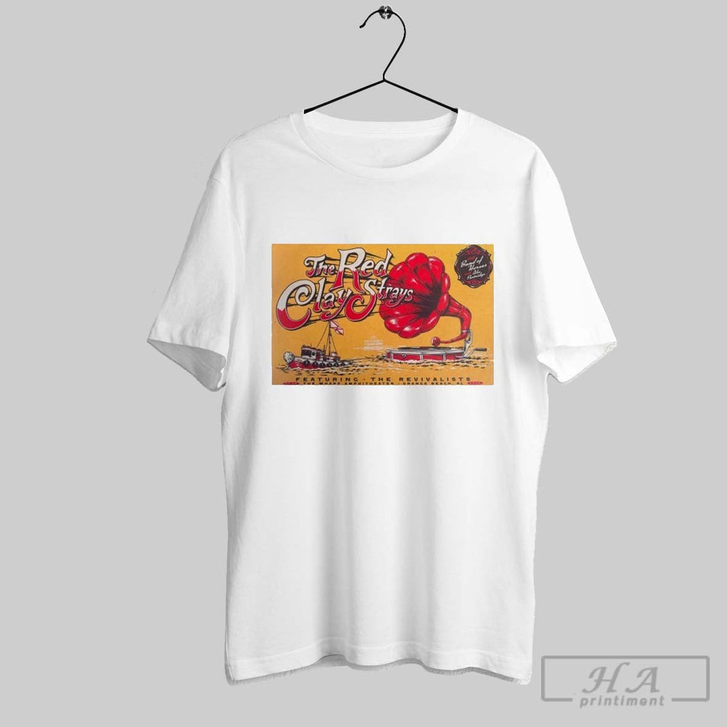 The Red Clay Strays Orange Beach Al July 05 2025 Live - Adult & Kids T-Shirts, Sweatshirts & Hoodies apparel design preview 1