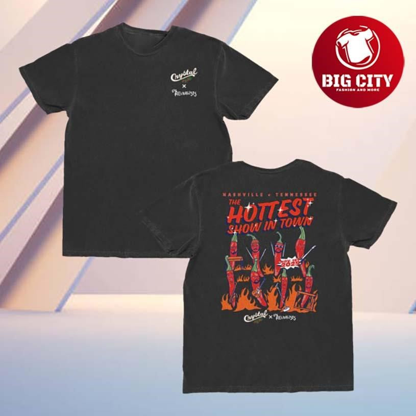 The Revivalists Crystal Hot Sauce Two Sided - Adult & Kids T-Shirts, Sweatshirts & Hoodies apparel design preview 1