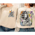 Salty B*Tch Retro Skull Skeleton Wild Flower - Adult & Kids T-Shirts, Sweatshirts & Hoodies apparel design preview 1
