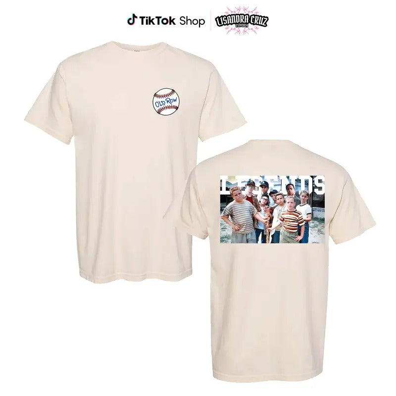 Sandlot Old Row Vintage 90s Retro Nostalgic Movie Fit - Adult & Kids T-Shirts, Sweatshirts & Hoodies apparel design preview 1