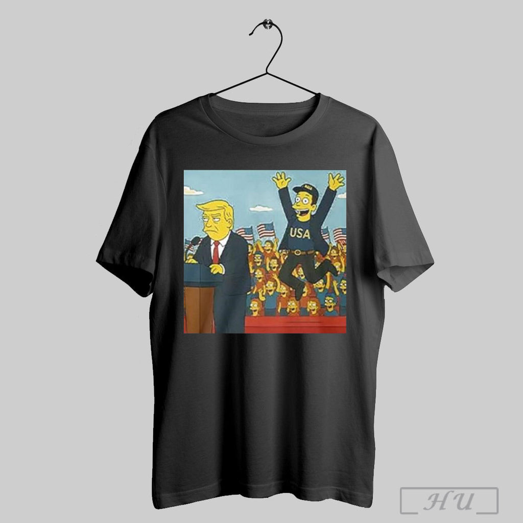 The Simpsons Make America Great Again - Adult & Kids T-Shirts, Sweatshirts & Hoodies apparel design preview 1