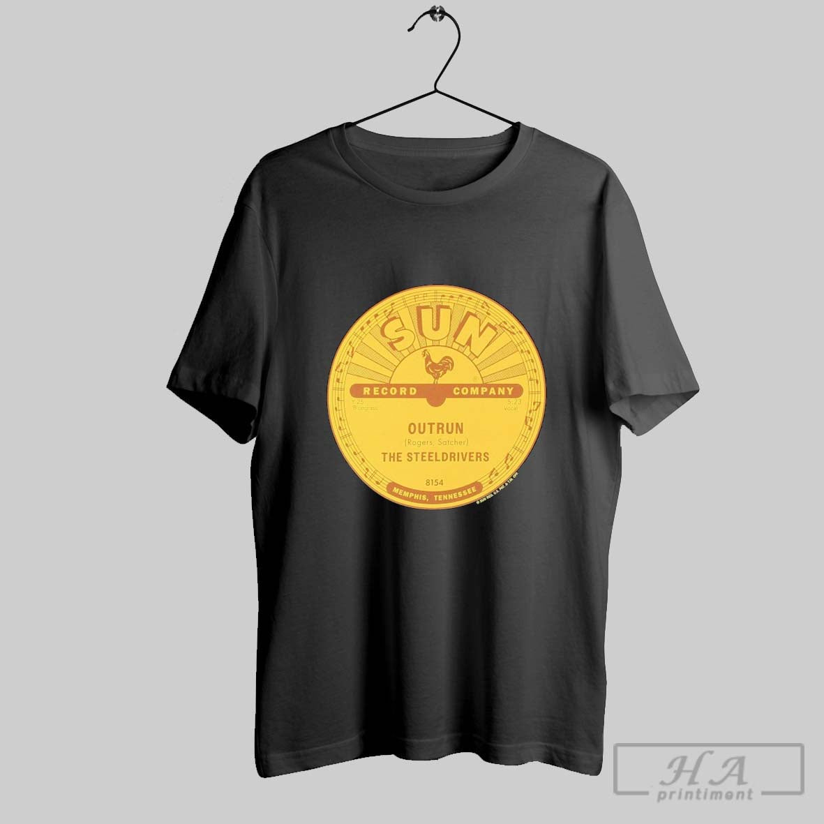 The Steeldrivers Sun Records Out Run Memphis - Adult & Kids T-Shirts, Sweatshirts & Hoodies apparel design preview 1