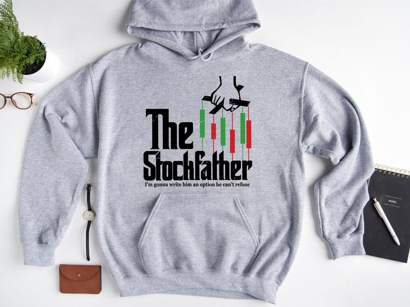 Stockfather Trading Dad Forex Online New Investor - Adult & Kids T-Shirts, Sweatshirts & Hoodies apparel design preview 1