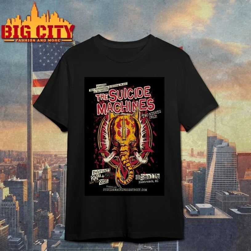 The Suicide Machines Event Hamtramck MI On Feb 20-21 - Adult & Kids T-Shirts, Sweatshirts & Hoodies apparel design preview 1