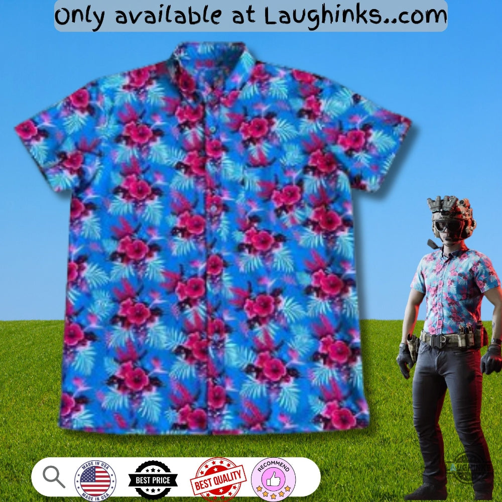 The Tactical Ready Or Not Hawaiian - Adult & Kids T-Shirts, Sweatshirts & Hoodies apparel design preview 1