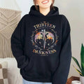 Thirteen Throne Glass Now Until Darkness Claims Us - Adult & Kids T-Shirts, Sweatshirts & Hoodies apparel design preview 1