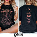 Thirteen Throne Glass Now Until Darkness Claims Us - Adult & Kids T-Shirts, Sweatshirts & Hoodies apparel design preview 1