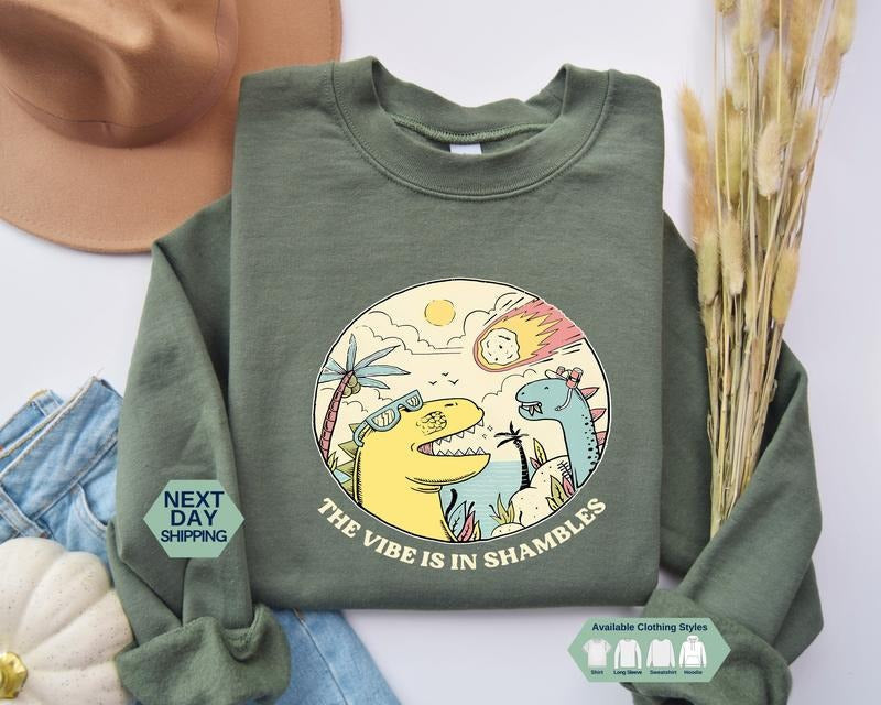 Are Shambles Meme Funny Vintage Mental Health - Adult & Kids T-Shirts, Sweatshirts & Hoodies apparel design preview 1