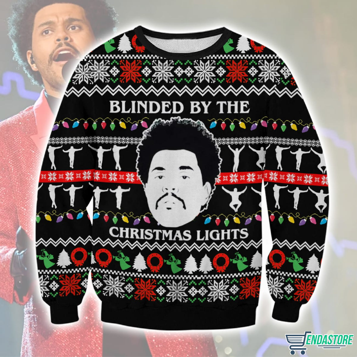 Cannabis Weed Just Hit It 3D Christmas Sweater - Holiday Gift product image 3