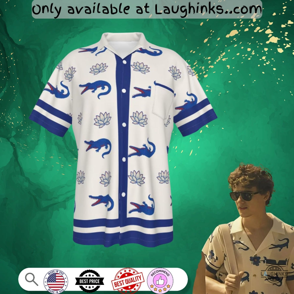 The White Lotus S03 Lochlan Ratliff Crocodiles Full - Adult & Kids T-Shirts, Sweatshirts & Hoodies apparel design preview 1