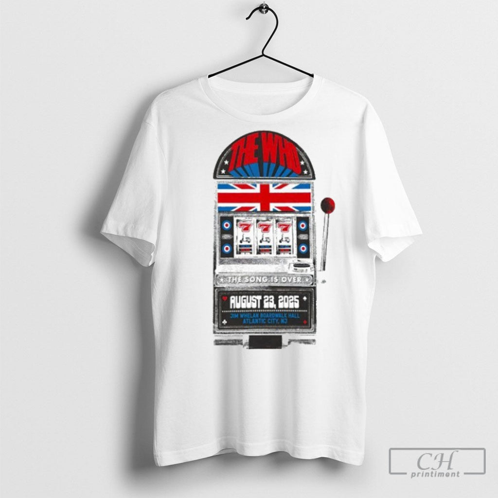 The Who Boardwalk Hall In Atlantic City Nj August 23 - Adult & Kids T-Shirts, Sweatshirts & Hoodies apparel design preview 1