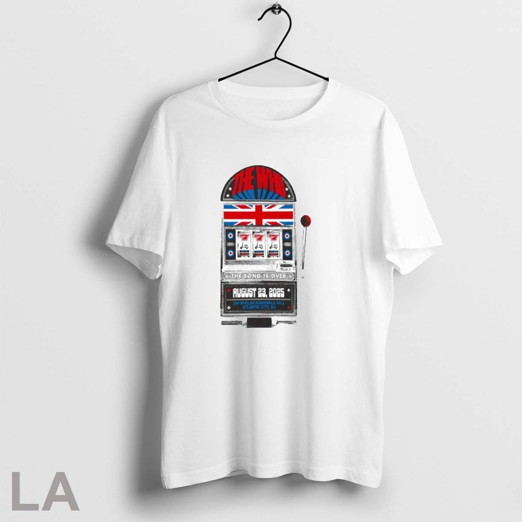 The Who Boardwalk Hall In Atlantic City Nj August 23 - Adult & Kids T-Shirts, Sweatshirts & Hoodies apparel design preview 1