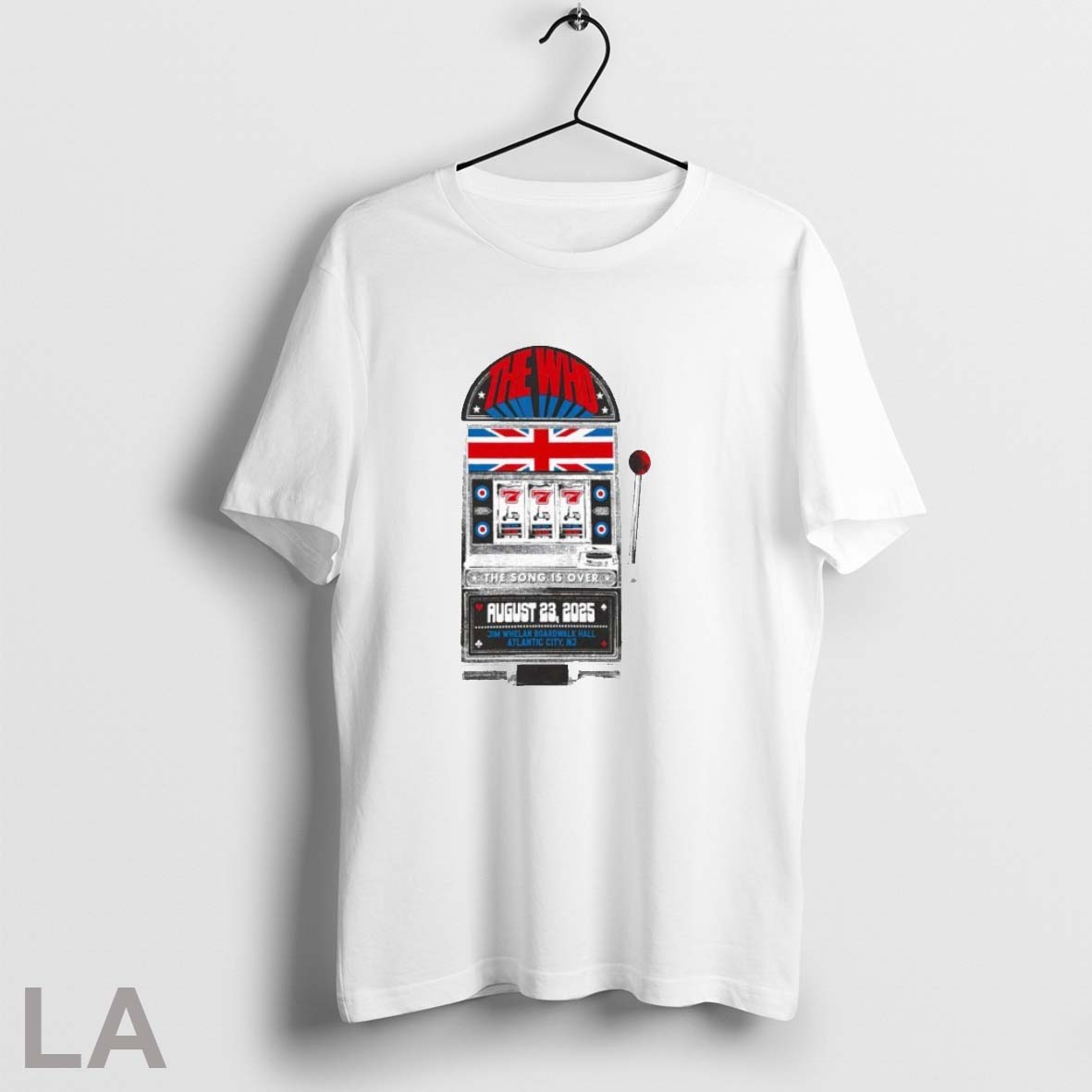 The Who Boardwalk Hall In Atlantic City Nj August 23 - Adult & Kids T-Shirts, Sweatshirts & Hoodies apparel design preview 1