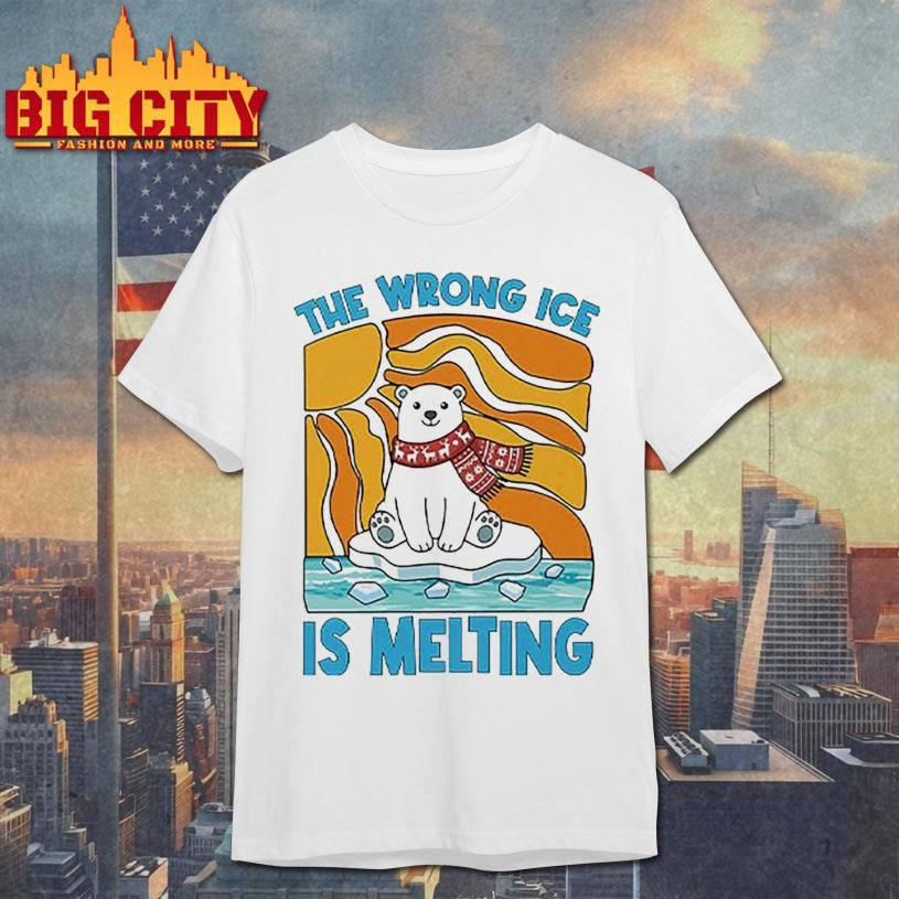 The Wrong ICE Is Melting - Adult & Kids T-Shirts, Sweatshirts & Hoodies apparel design preview 1