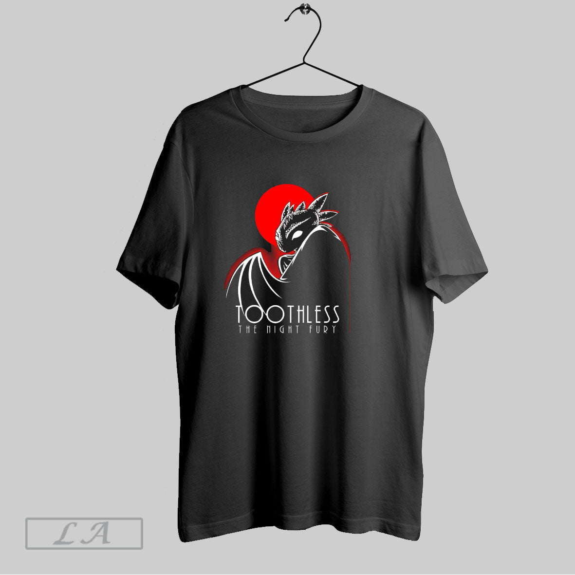 The Dark Dragon Toothless Night Fury How To Train - Adult & Kids T-Shirts, Sweatshirts & Hoodies apparel design preview 1